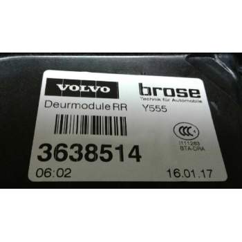 Recambio de elevalunas trasero derecho para volvo v40 2.0 diesel cat referencia OEM IAM 3638514  