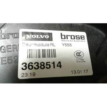 Recambio de elevalunas trasero izquierdo para volvo v40 2.0 diesel cat referencia OEM IAM 3638514  