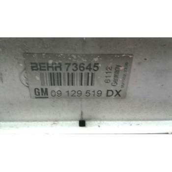 Recambio de intercooler para opel astra g berlina club referencia OEM IAM 09129519DX  