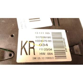 Recambio de pantalla multifuncion para opel astra h berlina elegance referencia OEM IAM 317099190  