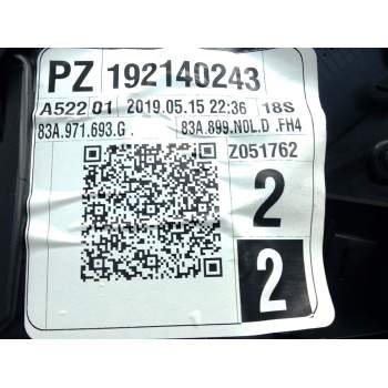 Recambio de guarnecido puerta trasera derecha para audi q3 (f3b) 35 tdi referencia OEM IAM 83A867488  