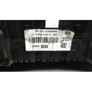 Recambio de cuadro instrumentos para seat altea xl (5p5) 1.9 tdi referencia OEM IAM 1P0920853A  