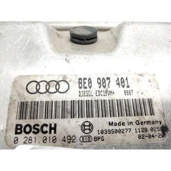 Recambio de centralita motor uce para audi a4 avant (8e) 2.5 tdi (114kw) referencia OEM IAM 8E0907401  
