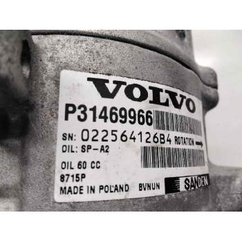 Recambio de compresor aire acondicionado para volvo v40 2.0 diesel cat referencia OEM IAM 022564126B4 P31469966 