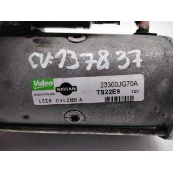 Recambio de motor arranque para nissan qashqai (j10) tekna referencia OEM IAM 15I80342MMA TS22E9 