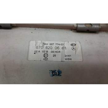 Recambio de faro derecho para mercedes-benz vario (tw2) bm 668 / 670 referencia OEM IAM 6708200661 1AH007774-02 