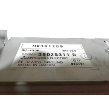 Recambio de pantalla multifuncion para mitsubishi space star (dg0) 1600 referencia OEM IAM MR381289  