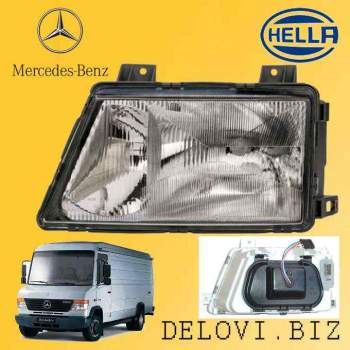 Recambio de faro izquierdo para mercedes-benz vario (tw2) bm 668 / 670 referencia OEM IAM 6708200561 1AH007774-01 