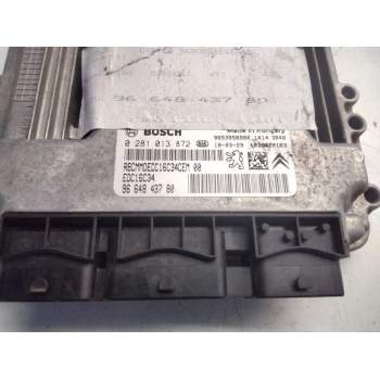 Recambio de centralita motor uce para peugeot 308 confort referencia OEM IAM 0281013872 9664843780 EDC16C34