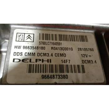 Recambio de centralita motor uce para peugeot 407 st confort referencia OEM IAM 9664873380 9663548180 28105760