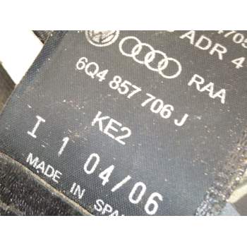 Recambio de cinturon seguridad delantero derecho para volkswagen polo iv (9n_, 9a_) 1.4 16v referencia OEM IAM 6Q4857706J  