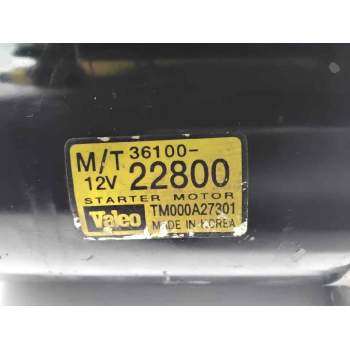 Recambio de motor arranque para hyundai elantra (xd) 1.6 gls (5-ptas.) referencia OEM IAM 3610022800 TM000A27301 
