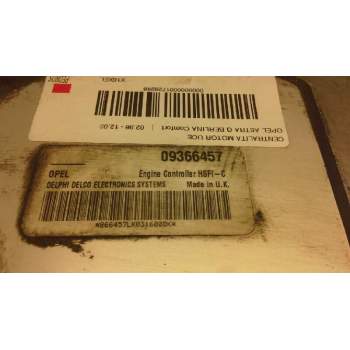 Recambio de centralita motor uce para opel astra g berlina comfort referencia OEM IAM 09366457 866457LK031600DK 