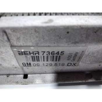 Recambio de intercooler para opel zafira a elegance referencia OEM IAM 09129519DX  