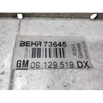 Recambio de intercooler para opel zafira a elegance referencia OEM IAM 09129519DX  
