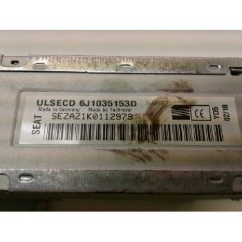 Recambio de sistema audio / radio cd para seat ibiza (6j5) ecomotive referencia OEM IAM 6J1035153D SEZAZ1K0112979 