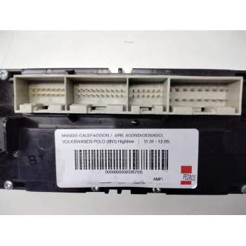 Recambio de mando calefaccion aire acondicionado para volkswagen polo (9n1) highline referencia OEM IAM 6Q0820045H  