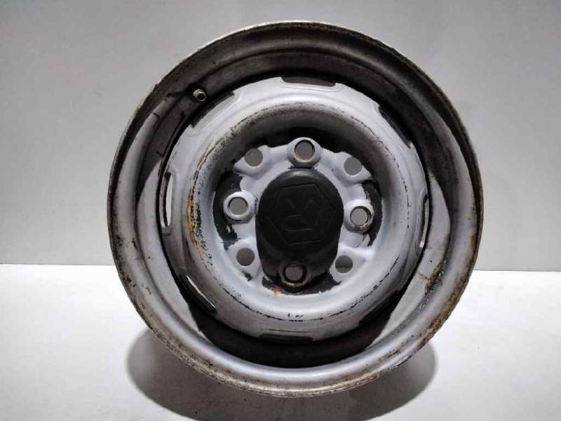 Recambio de llanta hierro para piaggio (vespa) porter pick - up diesel referencia OEM IAM 12 4TORNILLOS  