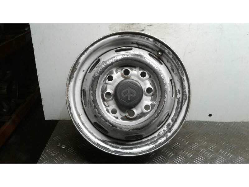 Recambio de llanta hierro para piaggio (vespa) porter pick - up diesel referencia OEM IAM 12 4TORNILLOS  