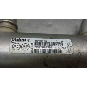 Recambio de enfriador de gases para peugeot 407 st confort referencia OEM IAM 9645689780  