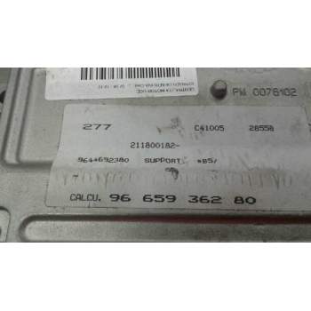 Recambio de centralita motor uce para citroën c4 berlina cool referencia OEM IAM 9665936280 IAW6LP212 16988004