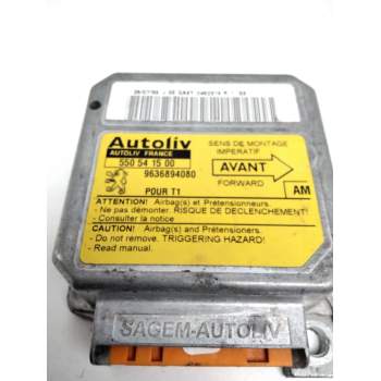 Recambio de centralita airbag para peugeot 206 berlina diesel referencia OEM IAM 550541500 9636894080 