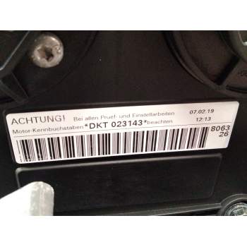 Recambio de motor completo para audi tt (8j3) 2.0 tfsi referencia OEM IAM DKTB 06K100037D 