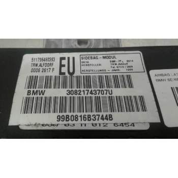 Recambio de airbag lateral delantero izquierdo para bmw serie 3 berlina (e46) 320d referencia OEM IAM 30821743707U  