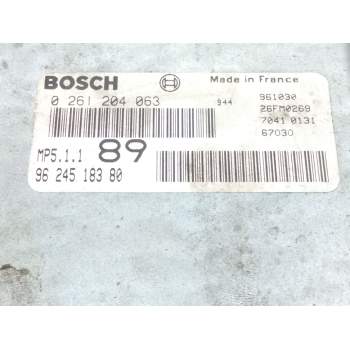 Recambio de centralita motor uce para peugeot 406 (8b) 1.8 16v referencia OEM IAM 9624518380 0261204063 26FM0269