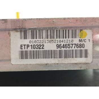 Recambio de radiador agua para peugeot 307 break / sw (s1) 1.6 hdi referencia OEM IAM 9646577680  