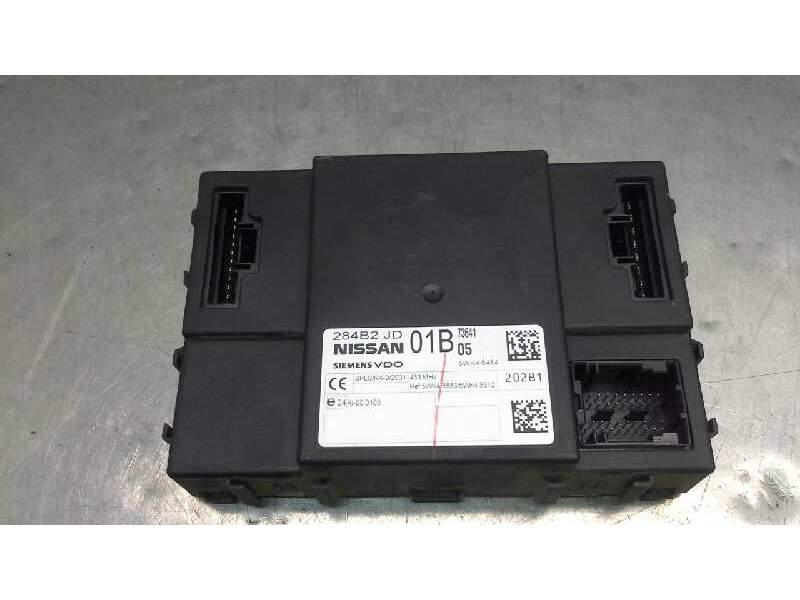 Recambio de centralita comfort para nissan x-trail (t31) le referencia OEM IAM 284B2JD01B 5WK46484 