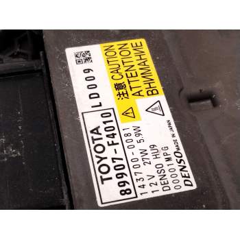 Recambio de faro izquierdo para toyota c-hr (_x1_) 1.8 hybrid (zyx10_, zyx11_) referencia OEM IAM 81160F407100  