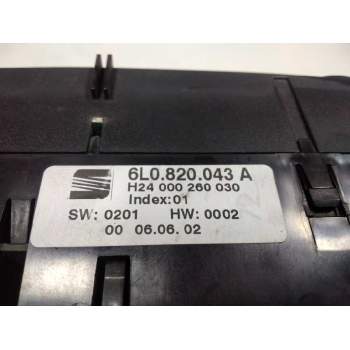 Recambio de mando climatizador para seat ibiza (6l1) signo referencia OEM IAM 6L0820043A  