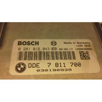 Recambio de centralita motor uce para bmw serie 3 berlina (e90) 320d referencia OEM IAM 0281015043 DDE7811700 030190939