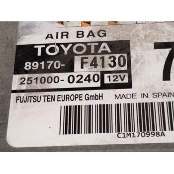 Recambio de centralita airbag para toyota c-hr (_x1_) 1.8 hybrid (zyx10_, zyx11_) referencia OEM IAM 89170F4130  