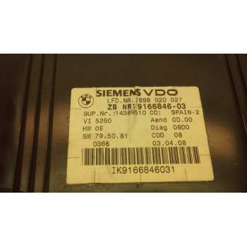 Recambio de cuadro instrumentos para bmw serie 3 berlina (e90) 320d referencia OEM IAM 916684603 698020027 14369510