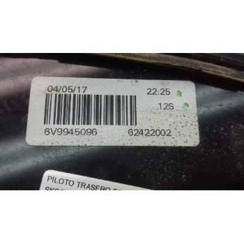 Recambio de piloto trasero derecho para skoda fabia active referencia OEM IAM   