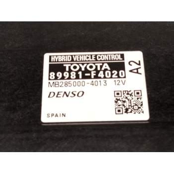 Recambio de modulo electronico para toyota c-hr (_x1_) 1.8 hybrid (zyx10_, zyx11_) referencia OEM IAM 89981F4020  