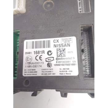 Recambio de centralita para renault koleos expression referencia OEM IAM S122736038B1 284B11681R S122736006