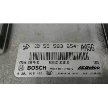 Recambio de centralita motor uce para opel astra j lim. cosmo referencia OEM IAM 55583654 1039S44148 0281018454