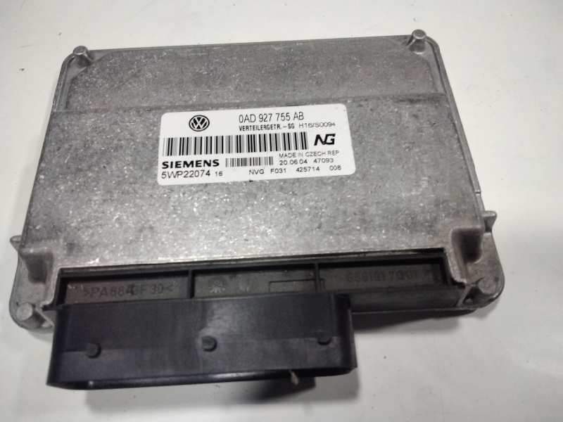 Recambio de centralita cambio automatico para volkswagen touareg (7la) tdi v10 referencia OEM IAM 0AD927755AB 5WP22074 425714