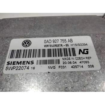 Recambio de centralita cambio automatico para volkswagen touareg (7la) tdi v10 referencia OEM IAM 0AD927755AB 5WP22074 425714