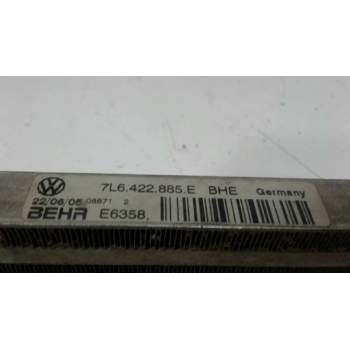 Recambio de radiador gasoil para volkswagen touareg (7la) tdi v6 referencia OEM IAM 7L6422885E  