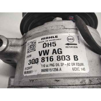 Recambio de compresor aire acondicionado para seat leon (kl1) fr referencia OEM IAM 3Q0816803B  