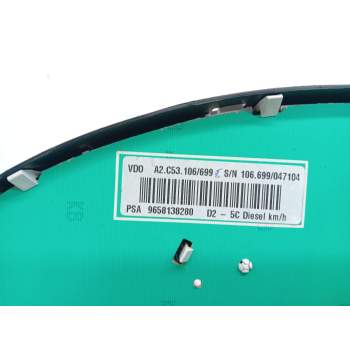 Recambio de cuadro instrumentos para peugeot 407 sw st confort pack referencia OEM IAM 9658138280  