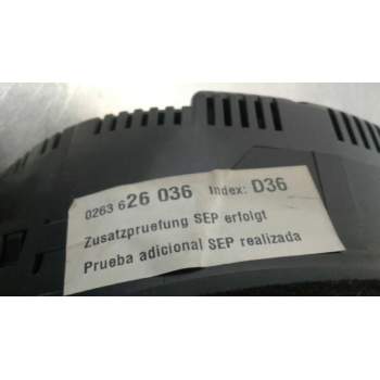 Recambio de cuadro instrumentos para audi a4 berlina (8e) 1.8 t referencia OEM IAM 0263626036  