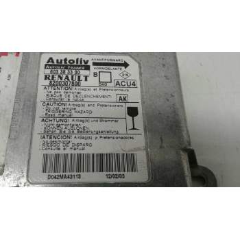 Recambio de centralita airbag para renault megane ii berlina 5p authentique referencia OEM IAM 8200307800 603383300 D042MA43113