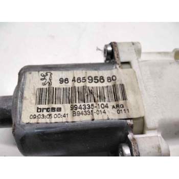 Recambio de motor elevalunas trasero izquierdo para peugeot 407 st confort referencia OEM IAM 9646559680  