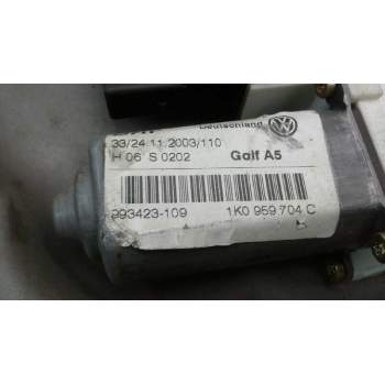 Recambio de elevalunas trasero derecho para volkswagen golf v berlina (1k1) 1.6 16v fsi referencia OEM IAM   