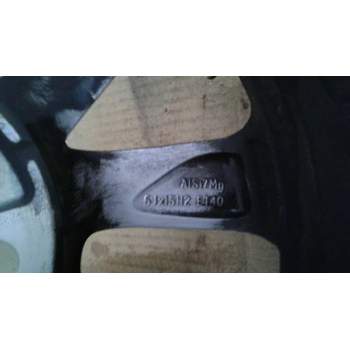 Recambio de llanta aluminio para volkswagen polo (6c1) advance bluemotion referencia OEM IAM 15 5TORNILLOS  